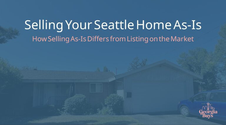 Selling Your Seattle Home As-Is